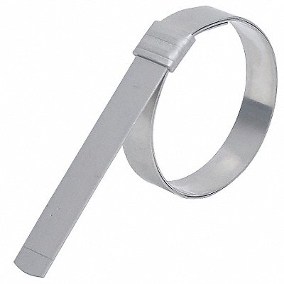 BAND-IT GRS207 Band Clamp 5/8 W Lip-Lock 1 7/8 OD PK24
