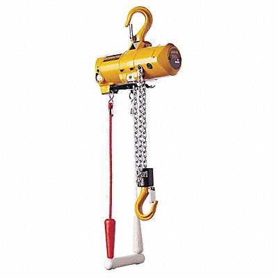 HARRINGTON AH500C20 Air Chain Hoist 500 lb Cap. 20 ft Lift