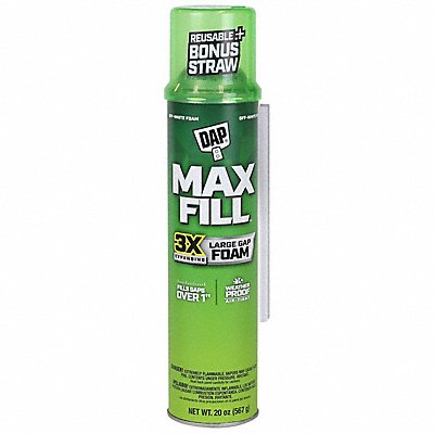 DAP 7565020012 Spray Foam Sealant Off White 20 oz