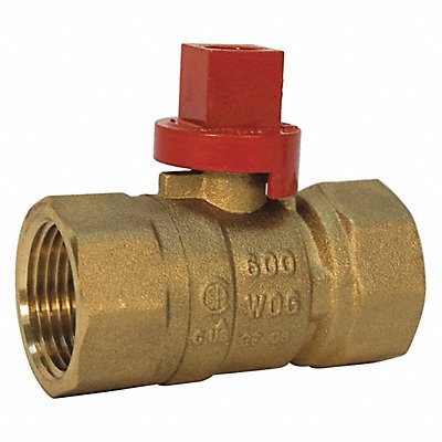 5E437 NIBCO GB2A Manual 2-Way Ball Valve IPS Brass