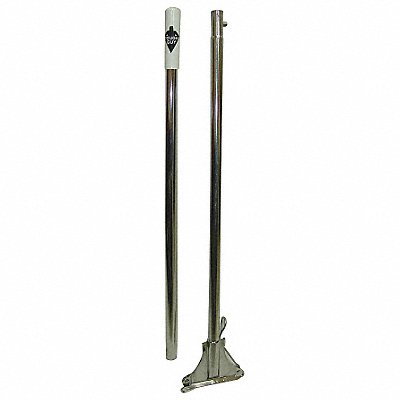 TOUGH GUY 5EHJ4 Wet Mop Handle 60 in L Grey
