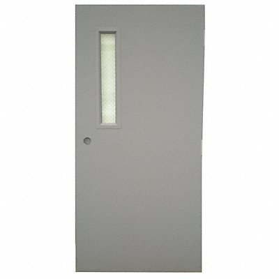 CECO CHMDXNL2668XCYLCE18gaWG D3698 Metal Door With Glass Type 1 80 x 30 In