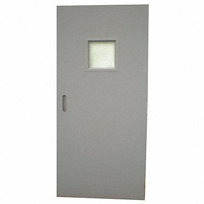 CECO CHMDXVL2868XMORTCE18gaWG D3683 Metal Door With Glass Type 1 80 x 32 In