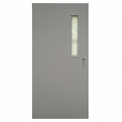 CECO CHMDXNL2868XMORTCE18gaWG D3701 Metal Door With Glass Type 1 80 x 32 In
