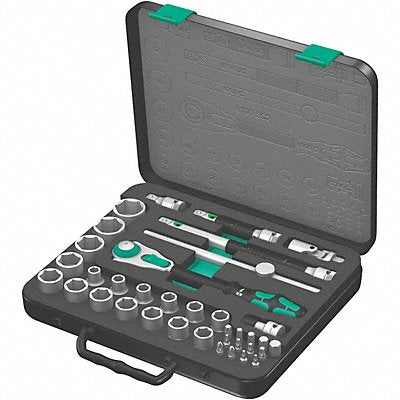 WERA 5003645001 Socket Wrench St Chrome 6Pt 10 - 32 mm