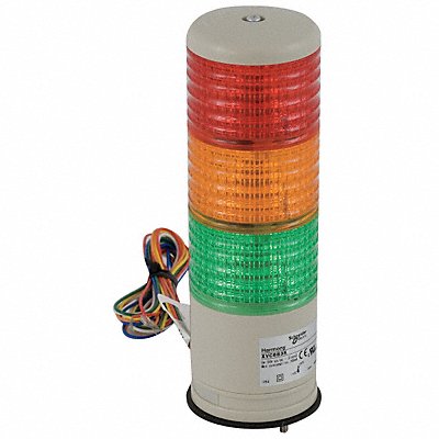 SCHNEIDER ELECTRIC XVC6B3K Tower Light 60mm Steady 0.08A Red Org Gr