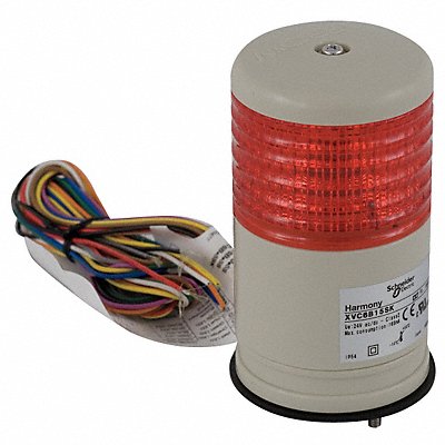SCHNEIDER ELECTRIC XVC6B15SK Tower Light 60mm 0.03A Red