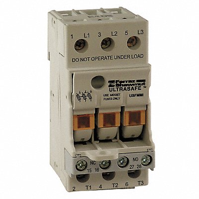 MERSEN USFM10MI Fuse Block 0 to 30A Midget 3 Pole