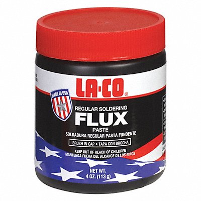 LA-CO 22194 LA-CO 4oz Brush Cap Jar Solder Paste