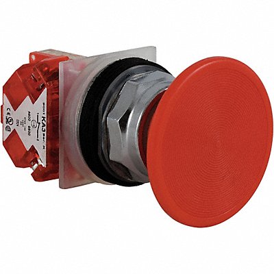 SCHNEIDER ELECTRIC 9001KR25RH6 H7084 Mushroom Head Push Button Non Illuminated Red 1NC