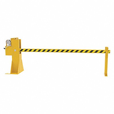 GRAINGER DJG100MW Dock Barricade Hand Crank 133-1/4 In