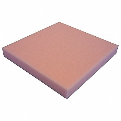 GRAINGER 5GDL4 Polyurethane Sheet L 6 5/6 ft Pink