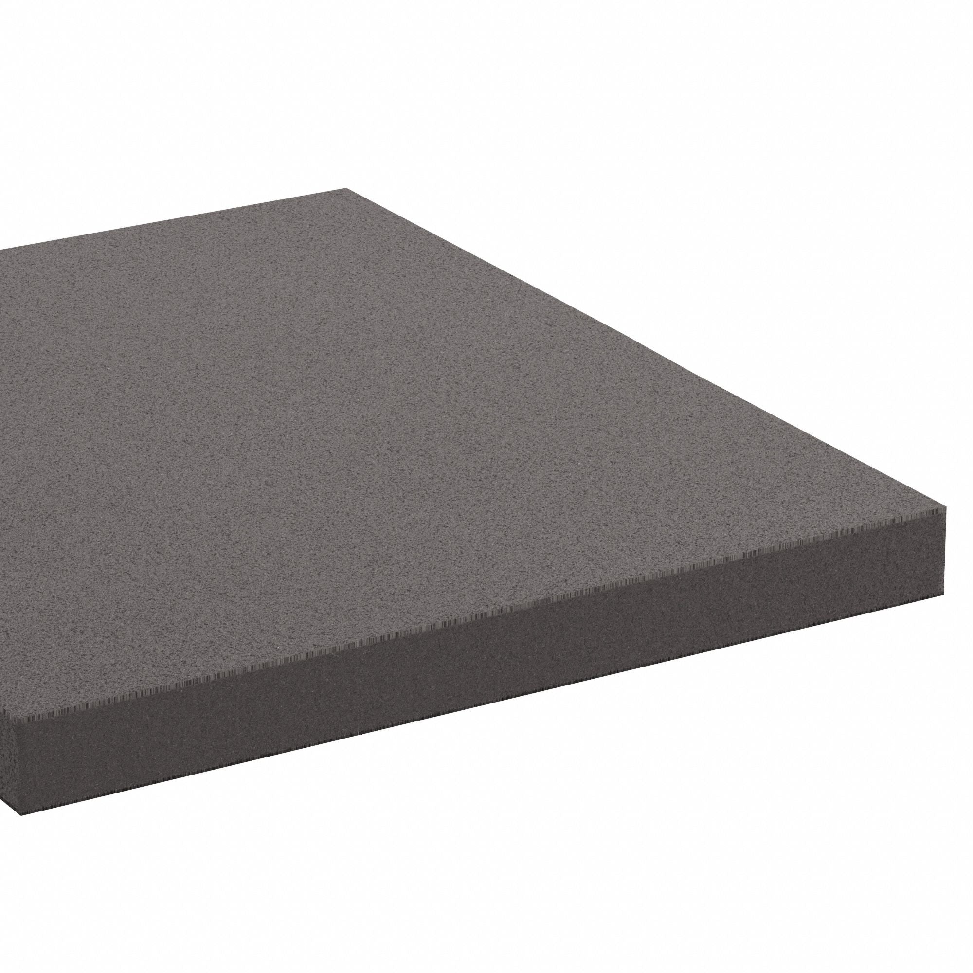 GRAINGER 5GDA3 Polyethylene Sheet L 27 in Grey