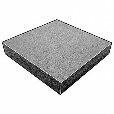 GRAINGER 44N588 Plastic Sheet FPVC 48 x48 0.125 T Black OpaquePK4