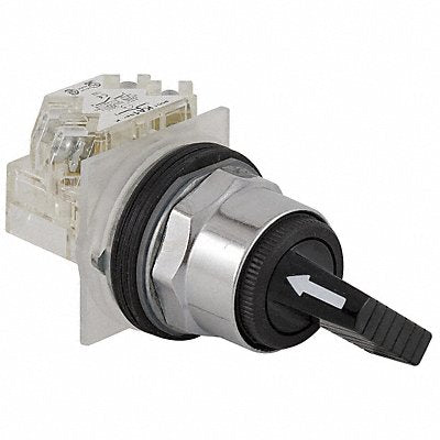 SCHNEIDER ELECTRIC 9001KS11FBH1 Selector Switch Non Illuminated 2Pos 30mm Black