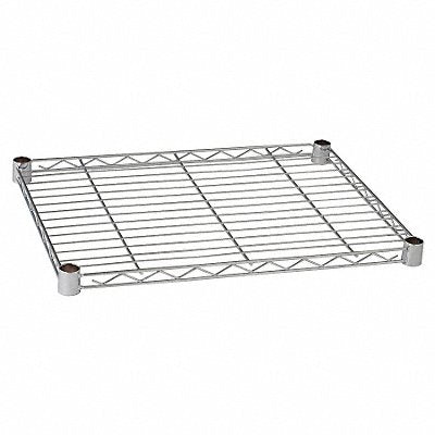 GRAINGER 5GRX5 Wire Shelf 24x24in Load Capacity 200lb