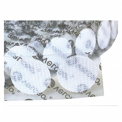 VELCRO BRAND 197579 Reclosable Hook 3/8 Dia White PK1800