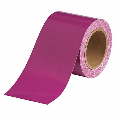 BRADY 36318 D3617 Banding Tape Purple 4in W 90ft Roll L