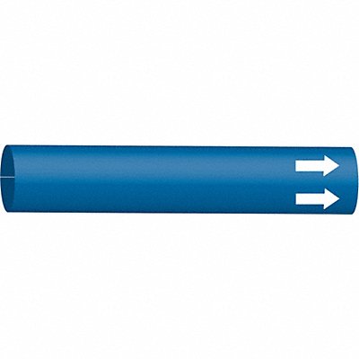 BRADY 4013G Pipe Marker 10 in H 24 in W