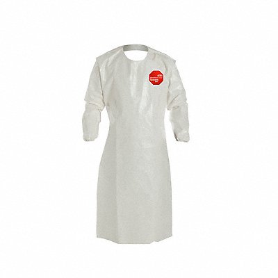 DUPONT SL278BWH00001200 Apron Uni White Tychem(R) 4000 PK12