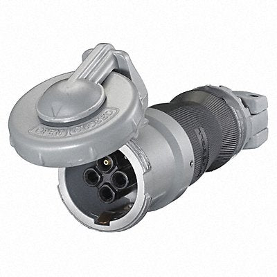 HUBBELL HBL430CS2W WT Pin and Sleeve Connector 30A Style2 Blk Gry 3Pl