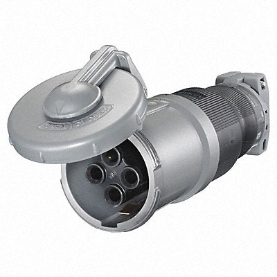 HUBBELL HBL460CS2W WT Pin and Sleeve Connector 60A Style2 Blk Gry 3Pl