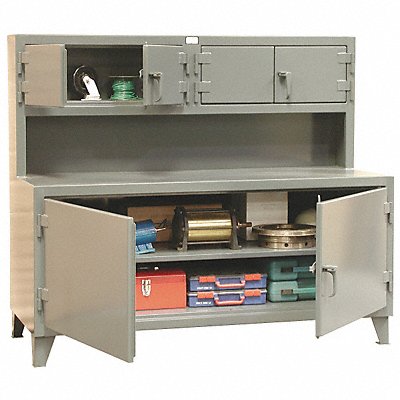 STRONG HOLD 65UC301 Cabinet Workbench Steel 72 W 30 D
