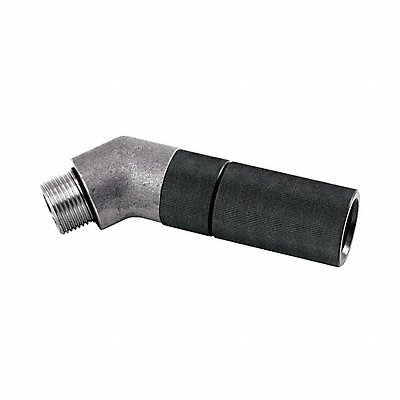 AIRSPADE HT119 Air Gun Angled Adaptor Aluminum 5 3/4 L