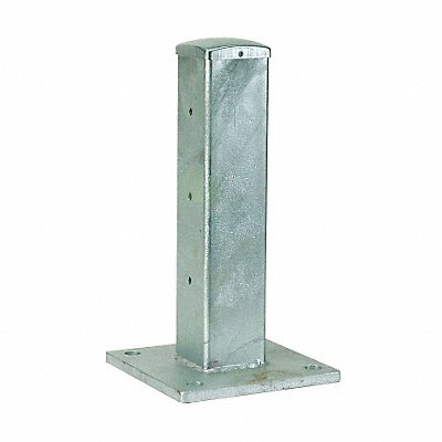 GRAINGER 5JEX8 Guard Rail Post Double High Centre L 4In