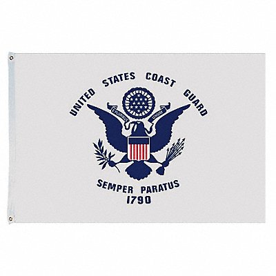 ANNIN FLAGMAKERS 1681 D4228 US Coast Guard Flag 5x8 Ft Nylon