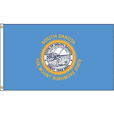 ANNIN FLAGMAKERS 144980 D3772 South Dakota Flag 5x8 Ft Nylon
