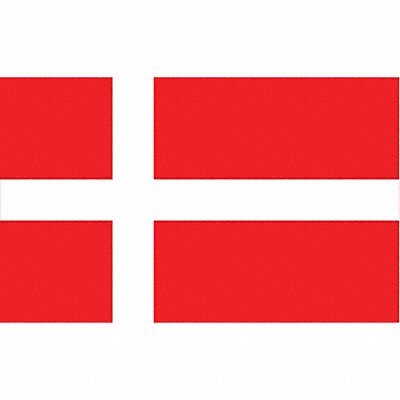 ANNIN FLAGMAKERS 192191 Denmark Flag 4x6 Ft Nylon