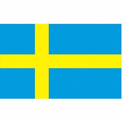 ANNIN FLAGMAKERS 197988 Sweden Flag 4x6 Ft Nylon