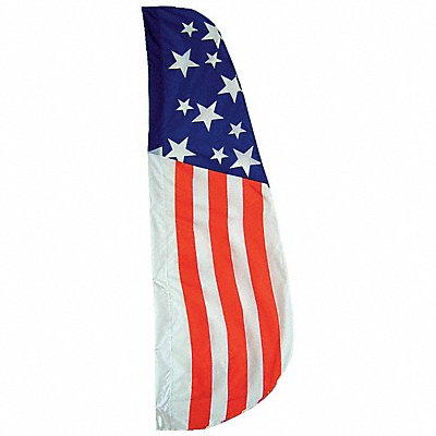 ANNIN FLAGMAKERS 925 US Feather Flag 2x8 Ft Nylon