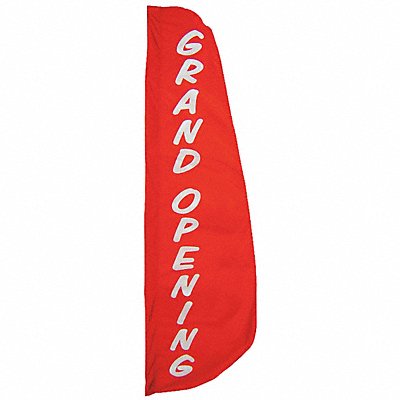 ANNIN FLAGMAKERS 921 Grand Opening Feather Flag 2x8 Ft Nylon