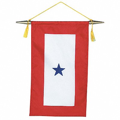 ANNIN FLAGMAKERS 440191 Service Star Banner 15x8in Nylon