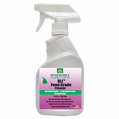 RENEWABLE LUBRICANTS 87812 Food Grade Cleaner Unscented 12 oz