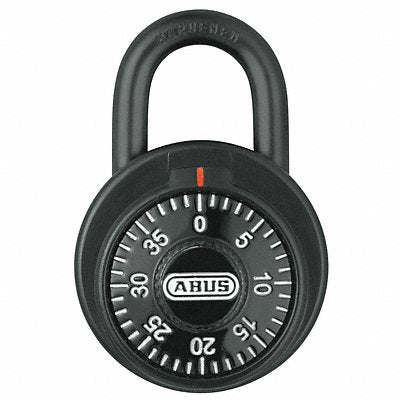 ABUS 7850KC G3498 Combination Padlock 2 in Round Black
