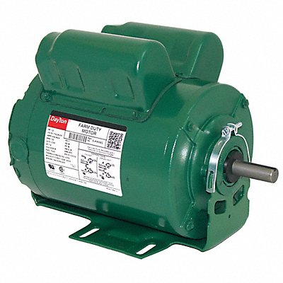 DAYTON 5JKW9 Farm Dty Mtr CapStrt TEAO 1/2HP 1725rpm