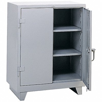 LYON DD1110 Storage Cabinet 46 x36 x21 DvGry 2Shlv