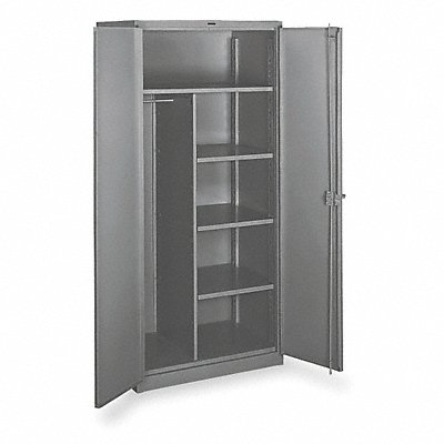 LYON DD1149 Storage Cabinet 82 x60 x24 DvGry 4Shlv