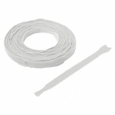 VELCRO BRAND 176408 Perforated Strap 8 in White PK45