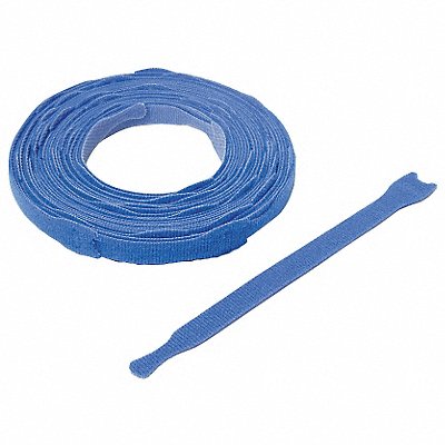 VELCRO BRAND 176040 Perforated Strap 8 in Blue PK45