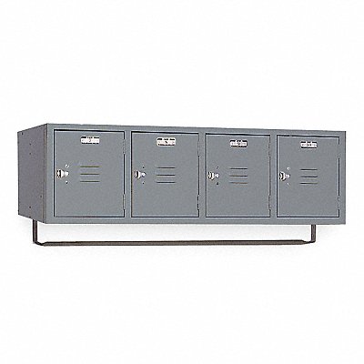 LYON DD5991CR F8970 Locker 1x4Locker DvGry 13.75 x45 x18 Unassembled
