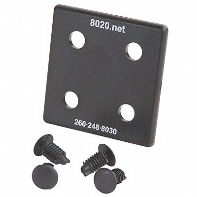 80/20 20282 End Cap 2 inx1/8 inx2 in PK2