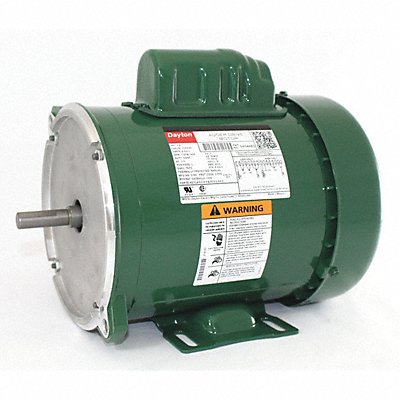 DAYTON 5K044 Farm Dty Mtr CapStrt TEFC 1/2HP 1725rpm