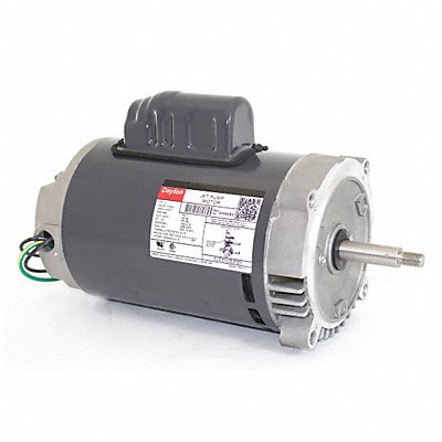 DAYTON 5K662 Motor 1 HP 3 450 rpm 56J 115/230V