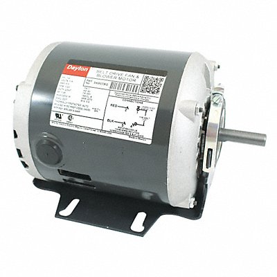 DAYTON 5K907 Motor 1/4 HP 1725 rpm 48 115V
