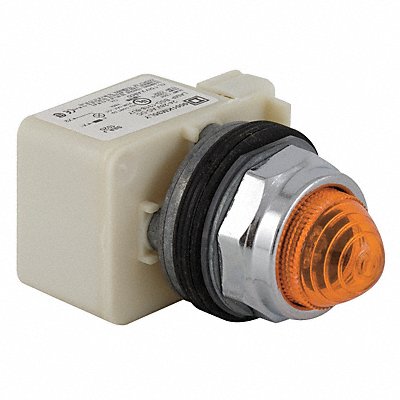 SCHNEIDER ELECTRIC 9001KP35LYA9 H4515 Pilot Light Amber 30mm LED