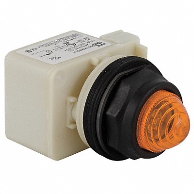 SCHNEIDER ELECTRIC 9001SKP38LYA9 H4515 Pilot Light Amber 30mm LED